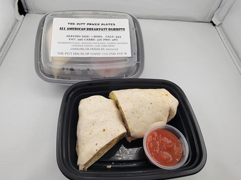 BREAKFAST BURRITO - ALL AMERICAN